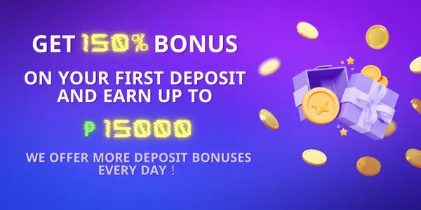 Golden casino promotion banner with reward lights