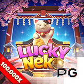 Lucky Neko cat slot tile