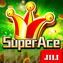 Super Ace slot tile with golden playing cards